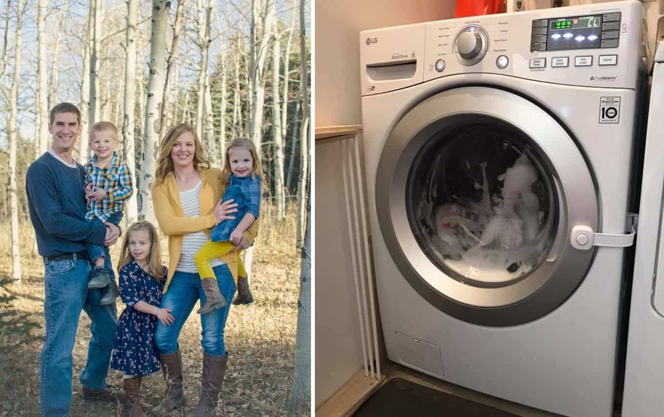 Vajza 3 vjeç bërtiste por nuk dëgjohej, mbeti e bllokuar brenda lavatriçes