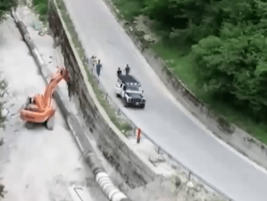 VIDEO/Skandal,  si rrihen gazetarët nga kompania që po ndërton Hec në Valbonë