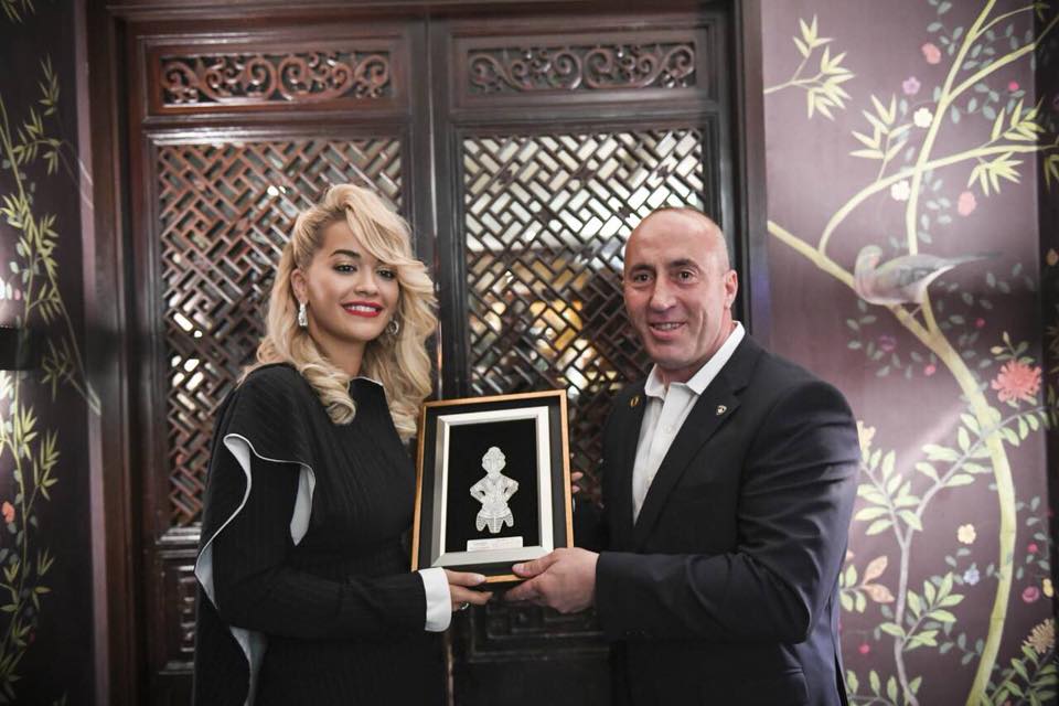 ”Rita jonë e artë”, Haradinaj nderon Rita Orën në Londër