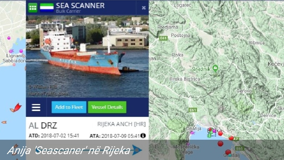 Anija ‘e arratisur’/ Kroacia bllokon me vendim gjykate  anijen  dhe sekuestron mallin e saj