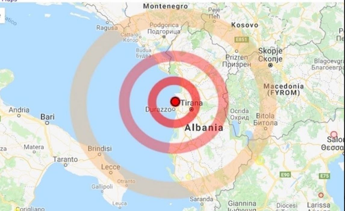 Frika nga tërmetet, Shqipëria ka vatra me intesitet 9 ballësh