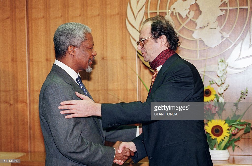 FOTO/Ish-sekretari i OKB-së Kofi Annan rol kyç në konfliktin Serbi-Kosovë, ja vizita e tij në vitin 1999