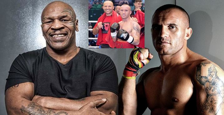 VIDEO/Mike Tyson vjen në Tiranë për të parë live ndeshjen e boksierit shqiptar