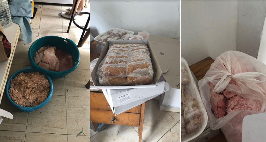 Skandal, 1.6 ton mish përpunohej në Lloto Sporti për tu hedhur më pas në treg