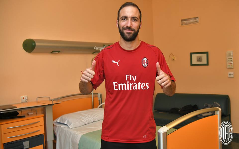 Zyrtare, Gonzalo Higuain tashmë një futbollist i Milanit