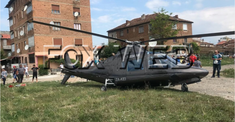 VIDEO/Helikopteri në Korçë rrëzohet mes pallateve, shkaku