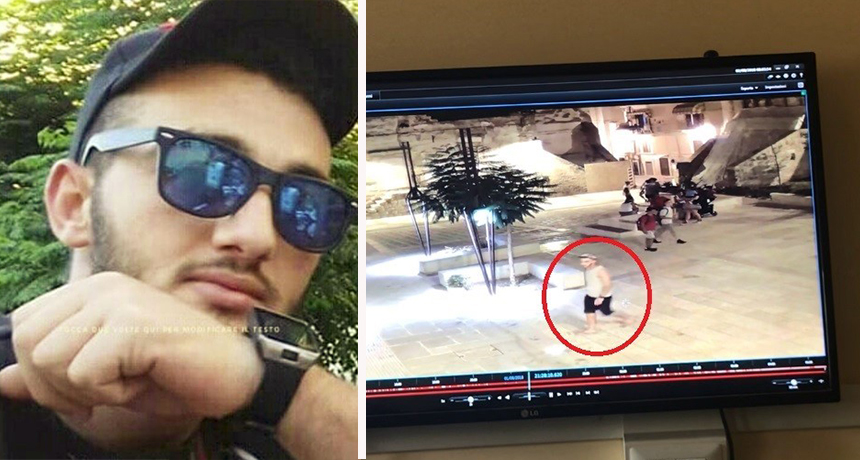 VIDEO/Publikohen pamjet e vrasjes së 23-vjecarit shqiptar në Itali