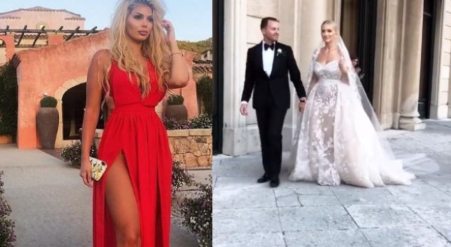 Luana Vjollca shfaqet sexy në dasmën e Ledionit dhe Sarës