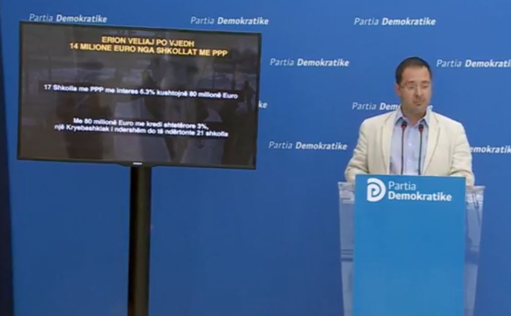 VIDEO/PD zbardh vjedhjen e 14 milion eurove për projektin e shkollave me PPP