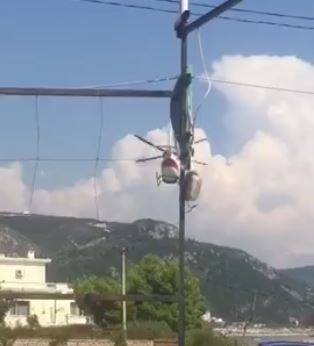 Pas avionit privat të Linda Ramës, del videoja tjetër e helikopterit te oborri i kryeministrit