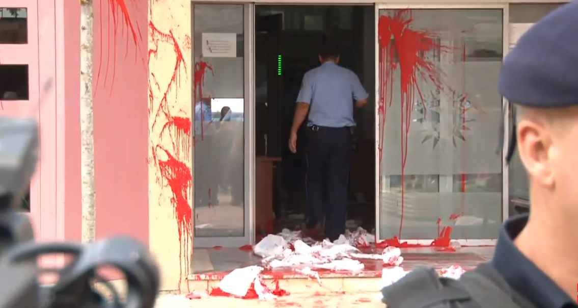 FOTO/Aktivistët përleshen me policinë, arrestohet deputetja shqiptare