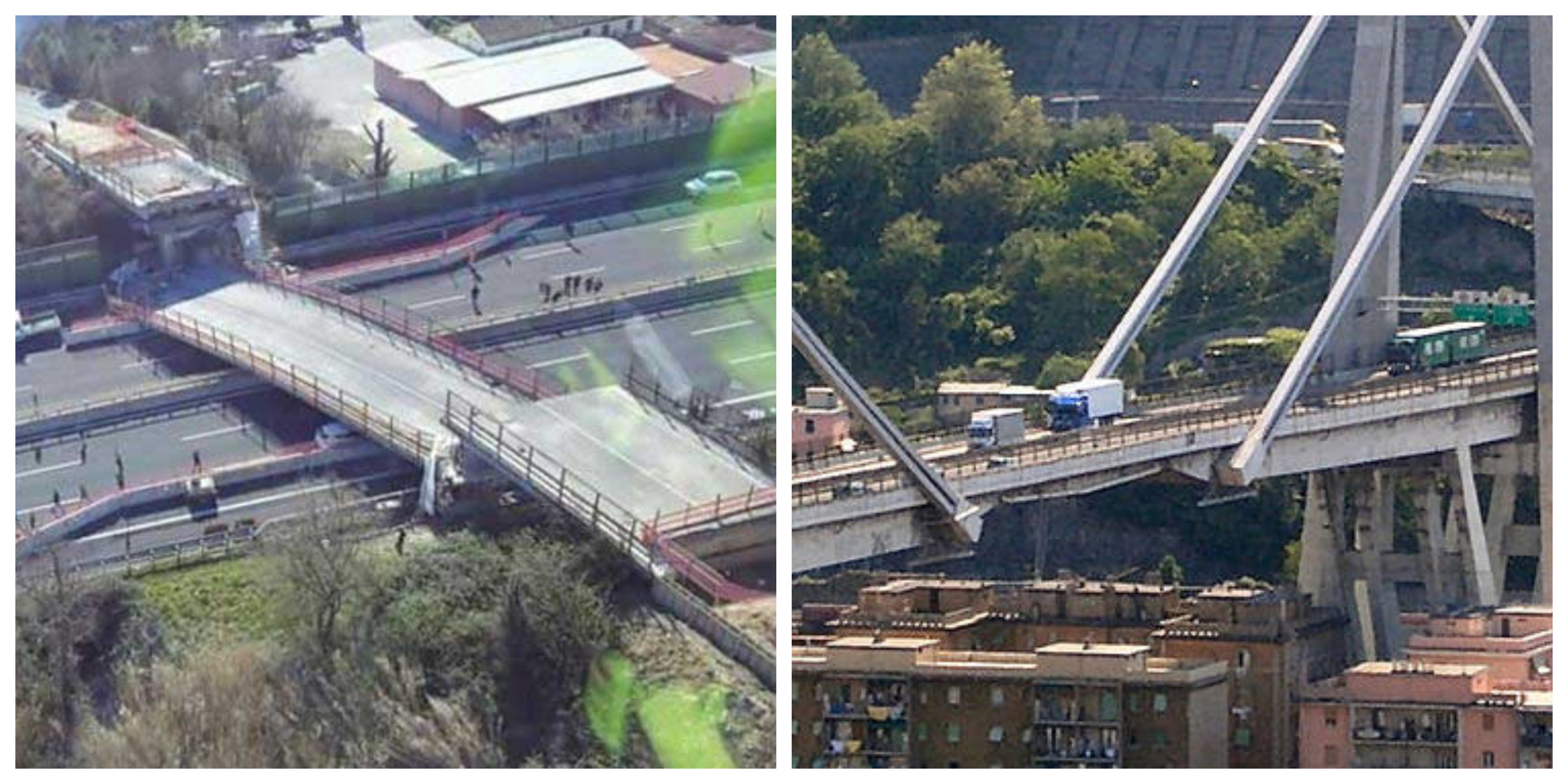 FOTO/Si u shemb ura në Genova, konfirmohen 11 të vdekur nën rrënoja