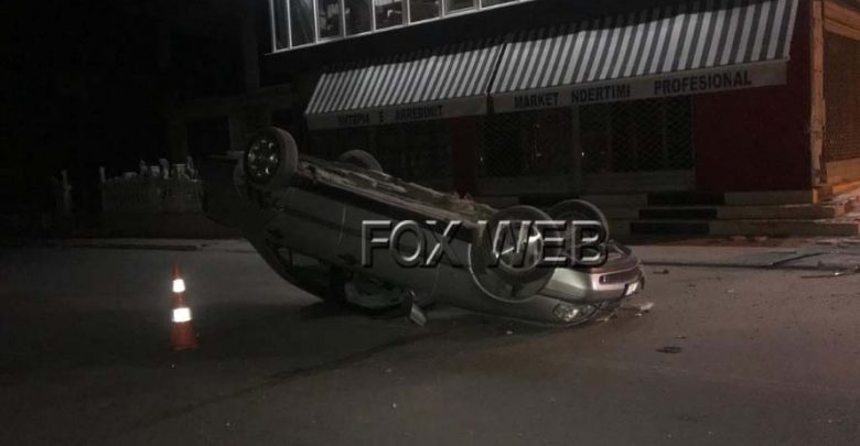 DETAJE/Përmbyset makina në Bilisht, arrestohet shoferi i dehur nga festa