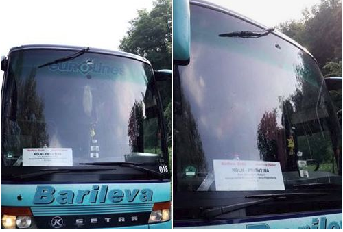 Sulmohet autobuzi me kosovarë në Serbi, po vinin nga Gjermania