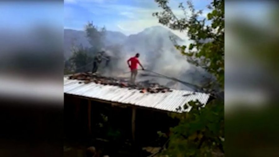 Digjet banesa në Klos, 6 pjestarët e familjes mbesin në qiell të hapur