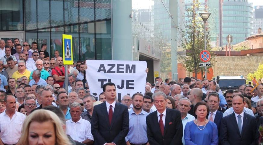 VIDEO/Fjalimi i Bashës: Zotohemi para Azemit se do të pastrojmë politikën nga krimi