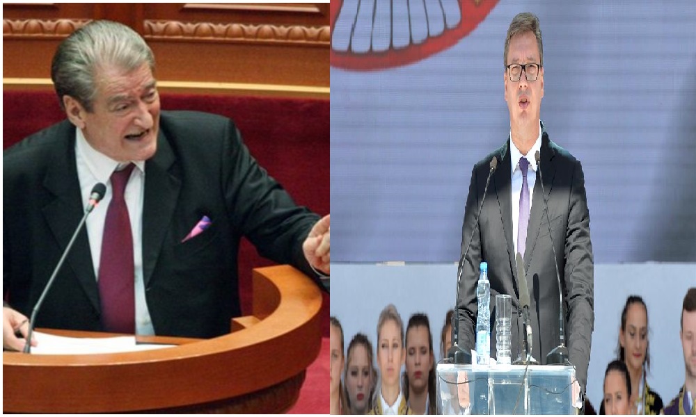 Lavdëroi Millosheviçin, Berisha: Vuçiç kërkon Serbinë e Madhe