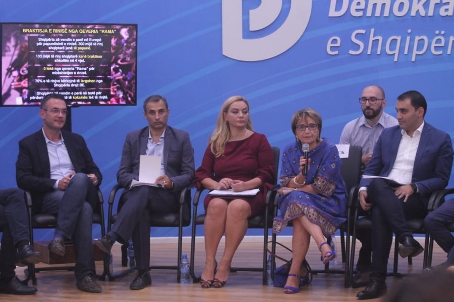 Doris Pack kritikon ashpër qeverinë:”Shqipëria ka nevojë për shkolla dhe jo për kulla”