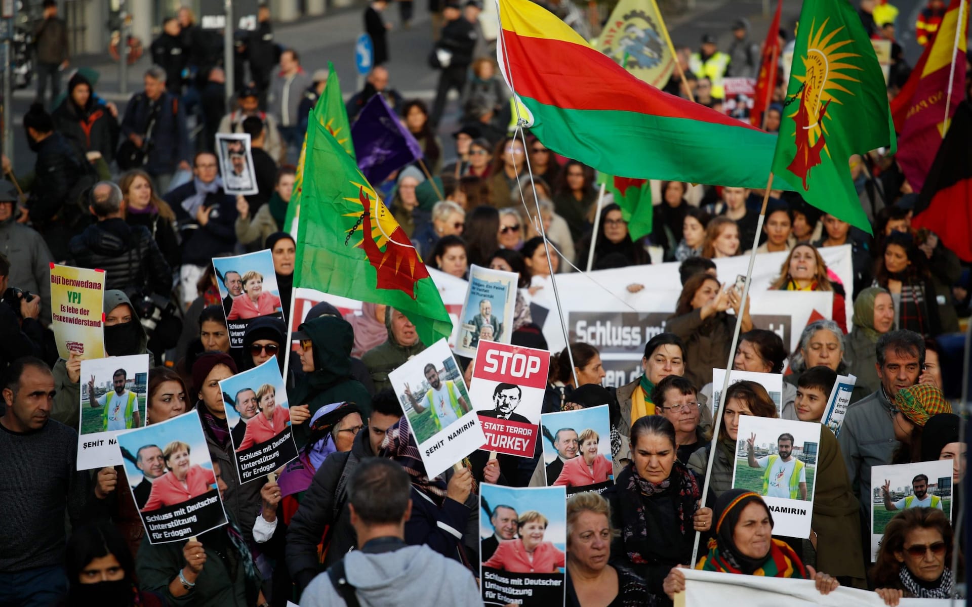 ‘Diktator’ gjermanët jo miqësorë me presidentin turk, Erdogan pritet me protesta