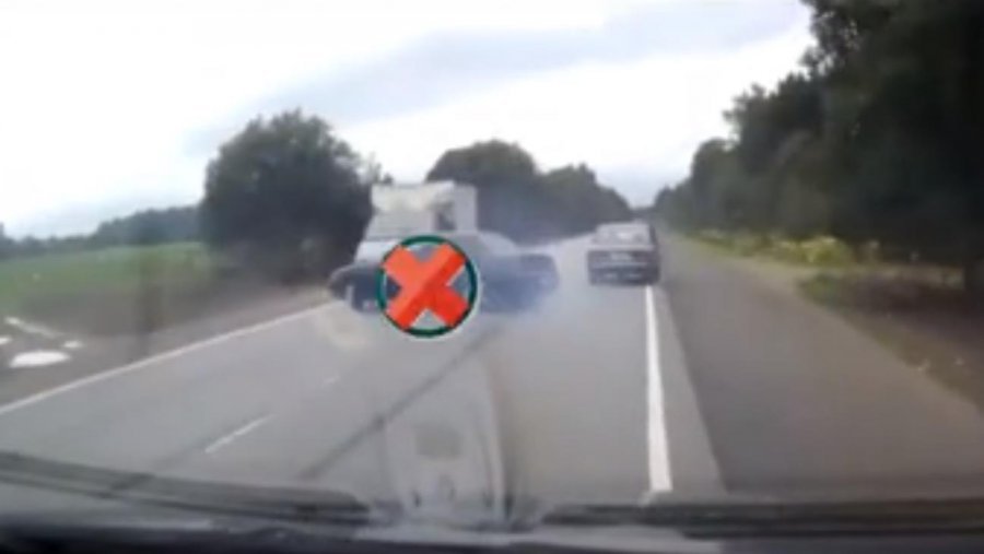 Policia Rrugore publikon videon e tmerrshme të aksidentit:”Bëni kujdes!”