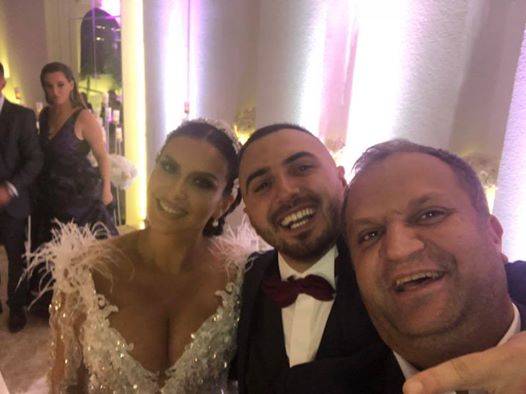 Momente nga dasma, Shpend Ahmeti marton Gjikon dhe Elita Rudin