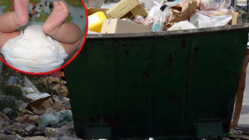 Lushnjë, gjendet një foshnjë e pajetë në koshin e plehrave