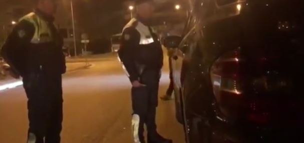VIDEO/Policia rrugore aksion në Fier, 7 shoferë të arrestuar