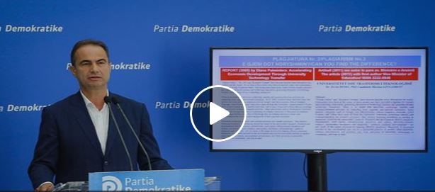 Skandali i plagjiaturës, PD dënon heshtjen e deputetes dhe zv.ministrit të Ramës