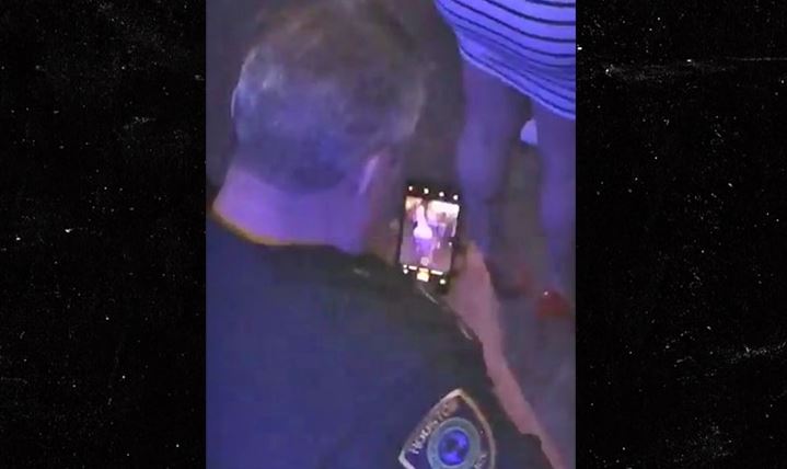 Kapet mat! Polici fotografon të pasmet e një vajze në koncert