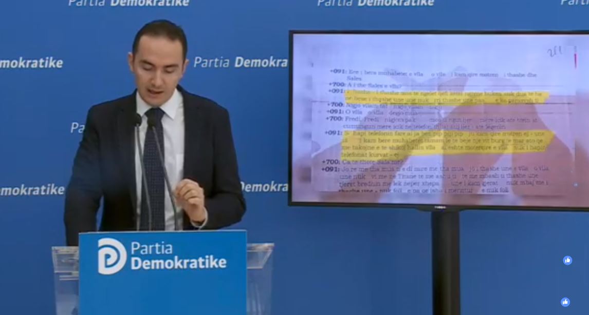 VIDEO/’Hap gojën sa do’, PD sjell përgjimet e reja të Fredi Alizotit