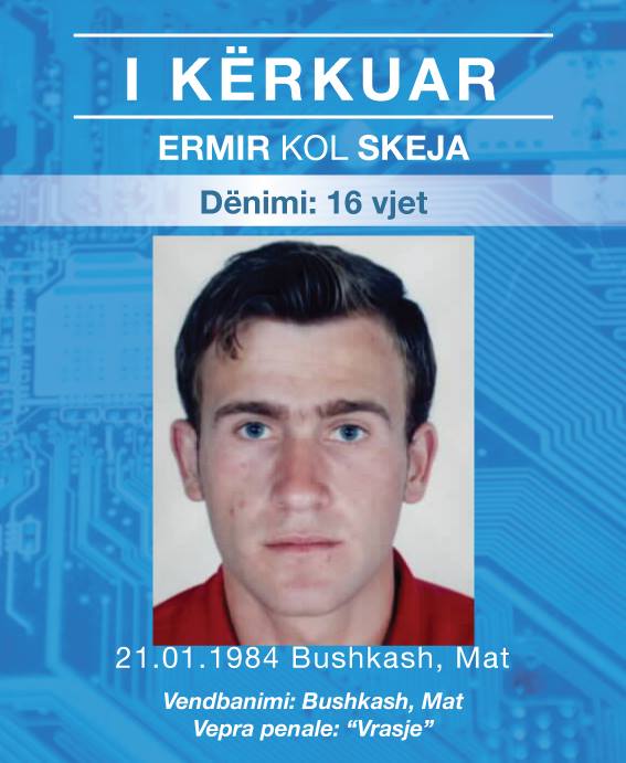 FOTO/Lista me 22 personat më të kërkuar në qarkun e Dibrës