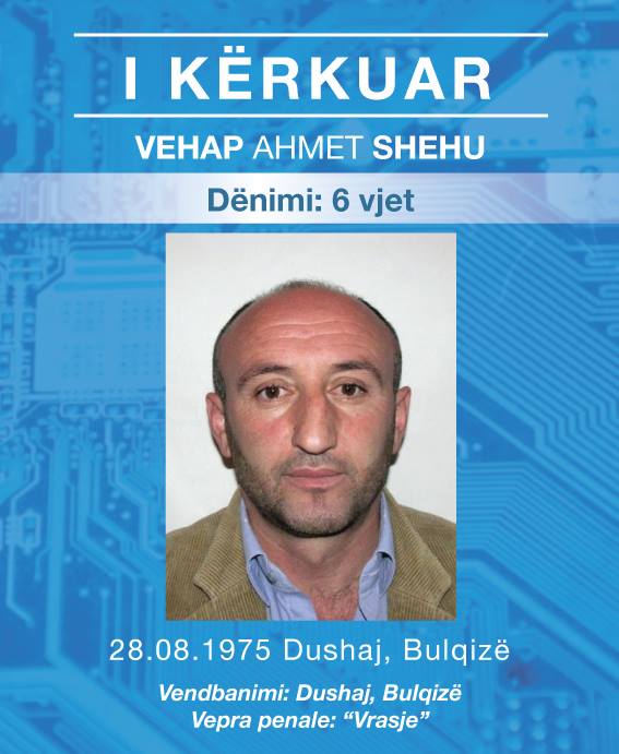 FOTO/Lista me 22 personat më të kërkuar në qarkun e Dibrës