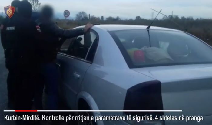 I shpallur në kërkim ndërkombëtar, arrestohet 39-vjeçari në Kurbin, në pranga edhe 3 persona