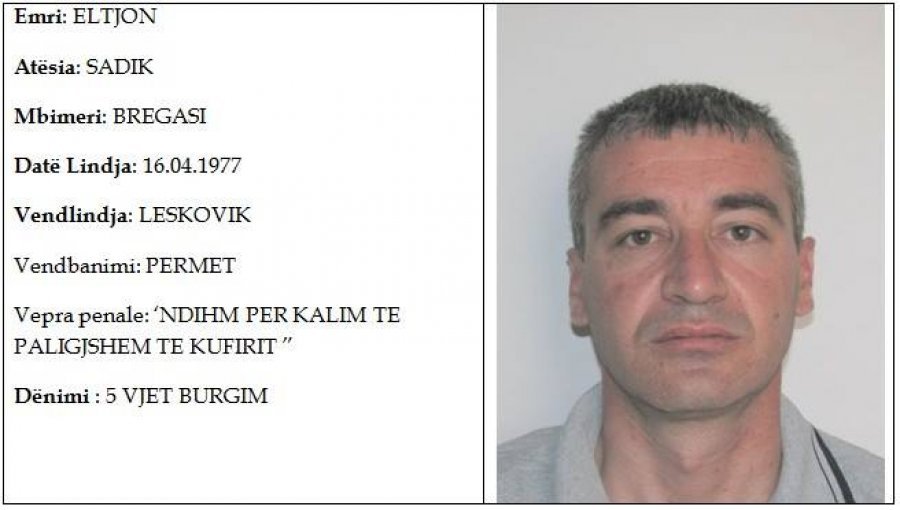 FOTO/ Publikohen emrat e 12 kriminelëve më të kërkuar edhe nga Gjirokastra