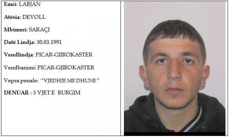FOTO/ Publikohen emrat e 12 kriminelëve më të kërkuar edhe nga Gjirokastra
