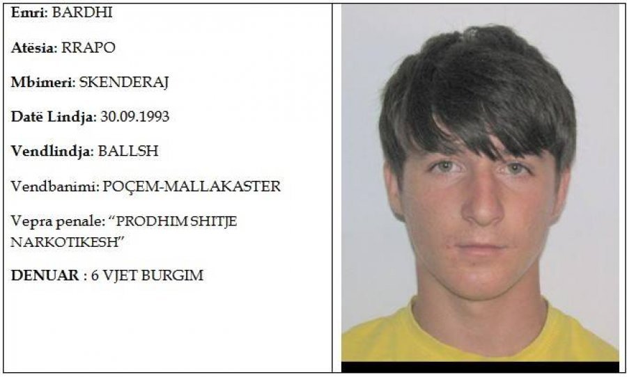 FOTO/ Publikohen emrat e 12 kriminelëve më të kërkuar edhe nga Gjirokastra