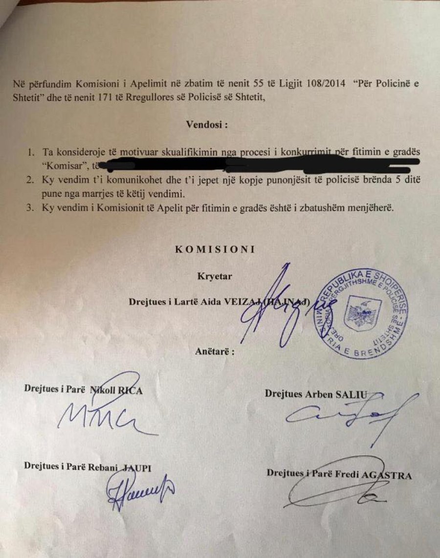 DOKUMENTI/ Provimi për Komisar, Berisha publikon një skandal tjetër