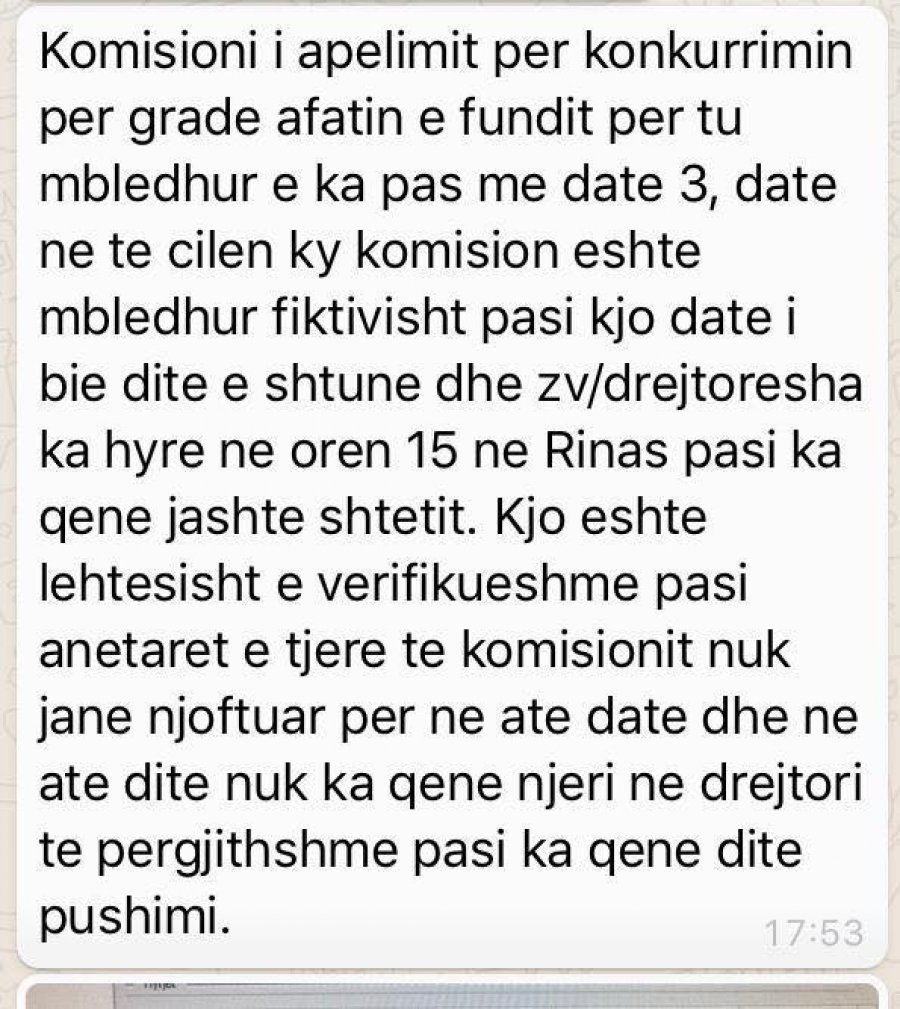 DOKUMENTI/ Provimi për Komisar, Berisha publikon një skandal tjetër