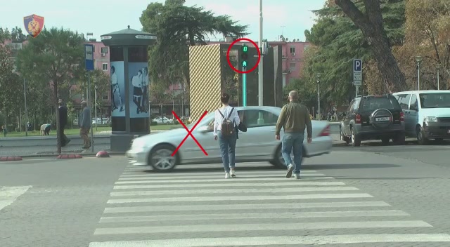 VIDEO/ Mosrespektimi i kembësorëve dhe përdorim celulari, policia mbush me gjoba drejtuesit e mjeteve