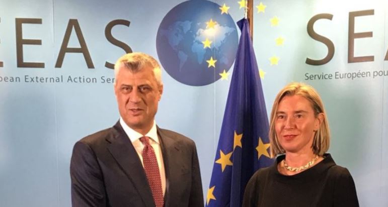 Mogherini kërkon sërish heqjen e tarifave të Kosovës ndaj mallrave serbe