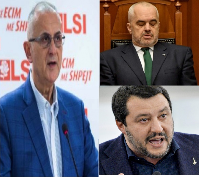 Vasili: Salvini shemb shtëpitë e mafiozëve, Rama të qytetarëve