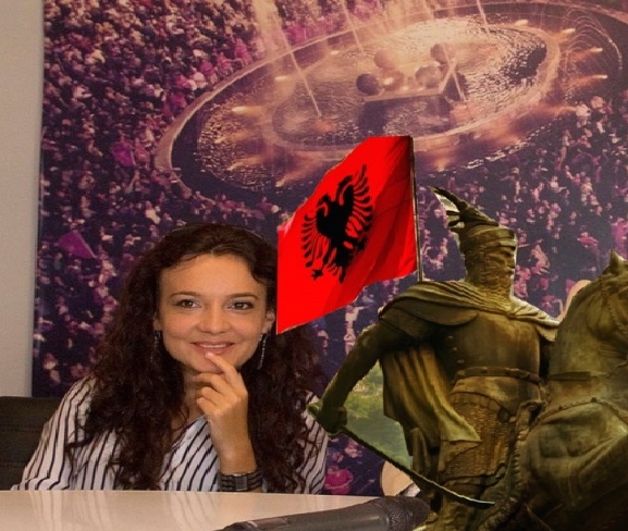 VIDEO/ Elisa Spiropali nuk njeh flamurin shqiptar