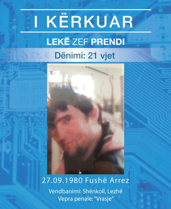 FOTO/Publikohet “lista e zezë”, ja kush janë më të kërkuarit në Lezhë