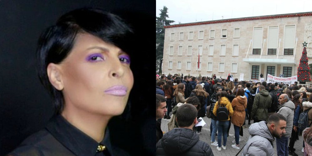 Aurela Gaçe rrëfen historinë e hidhur me studentët protestues