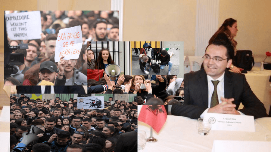 Protesta e studentëve si leksion demokracie!