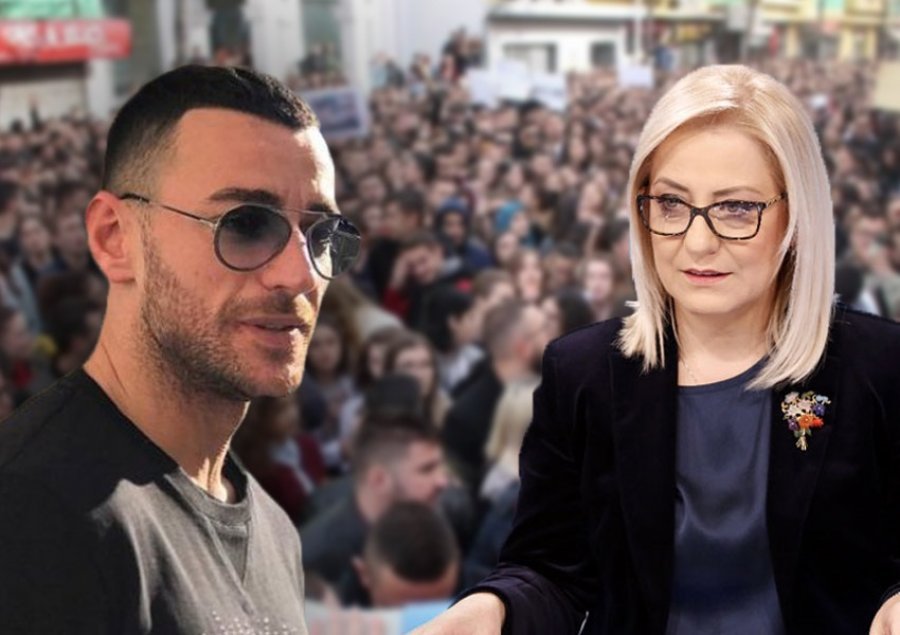 VIDEO/ Stresi #Mestudentet nga burgu, ja pankartat që ai poston