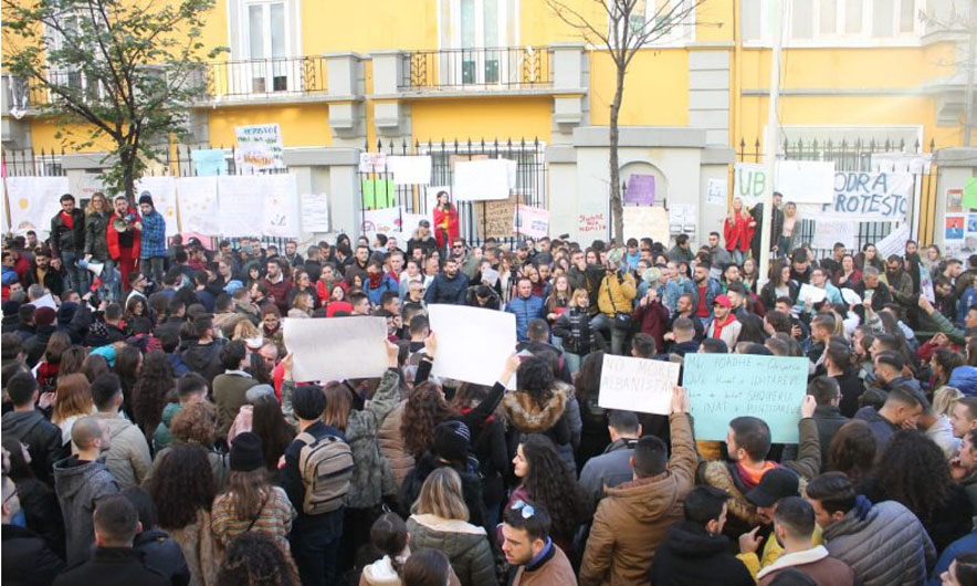 Protesta e studentëve, vjen një tjetër mbështetje ndërkombëtare