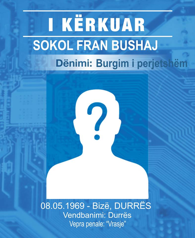 FOTO/Publikohet lista ‘e zezë’, kush janë të kërkuarit në Qarkun e Durrësit, mes tyre një grua