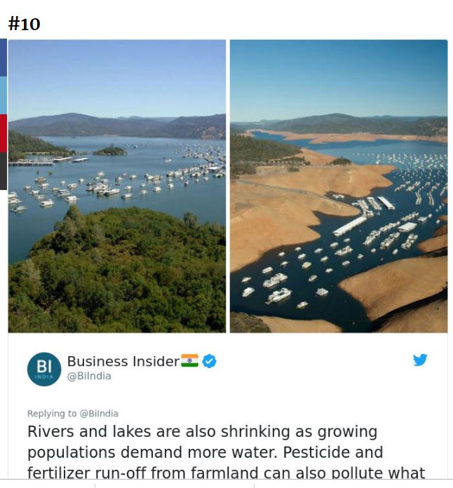 FOTO/Sfida e 10 viteve, ja si është katandisur Toka brenda një dekade