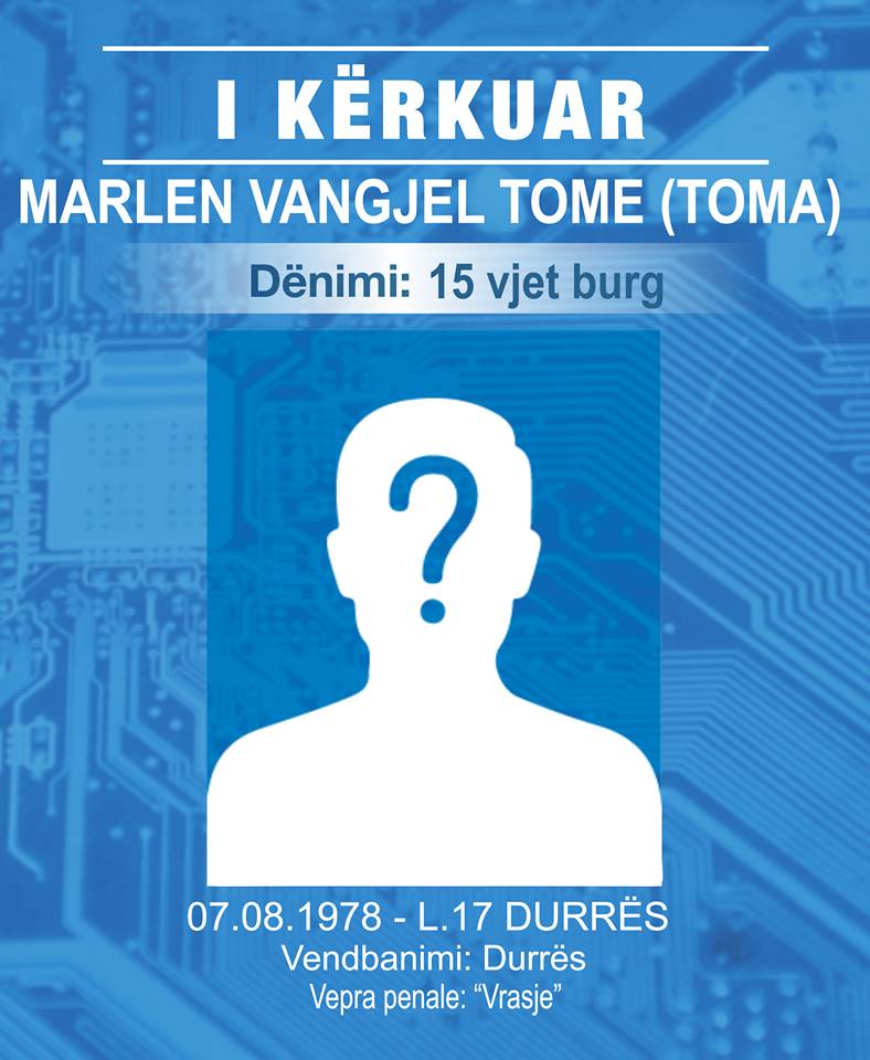 FOTO/Publikohet lista ‘e zezë’, kush janë të kërkuarit në Qarkun e Durrësit, mes tyre një grua